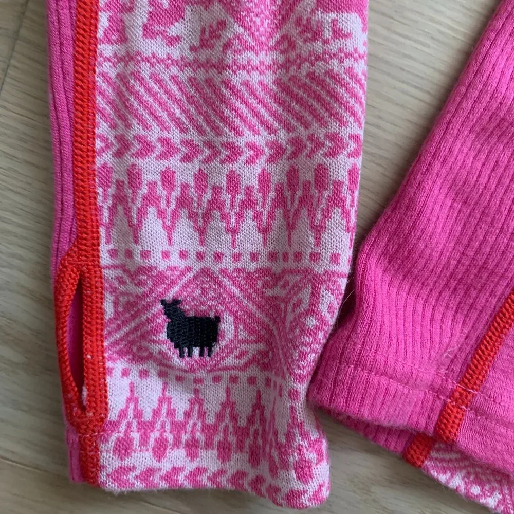 NWOT Kari Traa 100% Merino Wool Baselayer Tale Sweater Sweet Pink Women's S - Picture 5 of 11